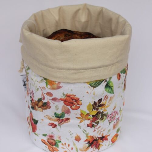 Őszi mintás kenyeres zsák